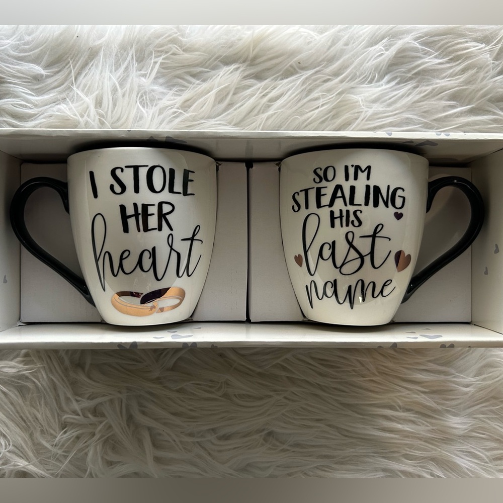 Engagement Mugs Set